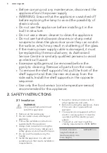 Preview for 4 page of AEG 944187732 User Manual