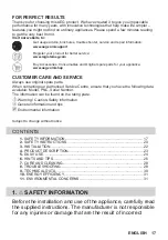 Preview for 17 page of AEG 949 492 536 00 User Manual