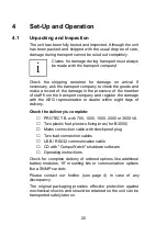 Preview for 20 page of AEG A PROTECT B. 1500 Operating Instructions Manual