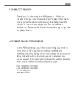 Preview for 21 page of AEG A62500GNW0 User Manual