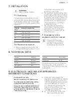 Preview for 11 page of AEG A62710GNX1 User Manual