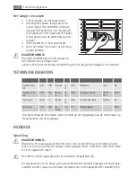 Preview for 14 page of AEG A63190GT User Manual