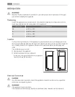 Preview for 16 page of AEG A72900GNW0 User Manual