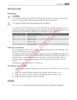 Preview for 17 page of AEG A83400HLW0 User Manual