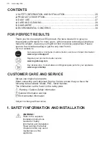 Preview for 26 page of AEG ADF6052AB User Manual