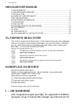 Preview for 2 page of AEG AHB520E1LW User Manual