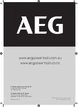 Preview for 24 page of AEG ALP18 Original Instructions Manual