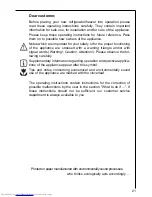 Preview for 2 page of AEG Arctis 1504GS Operating Instructions Manual