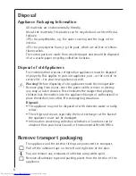 Preview for 6 page of AEG ARCTIS G 78850i Operating And Installation Instructions