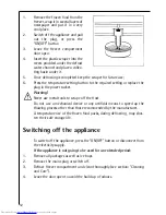 Preview for 12 page of AEG ARCTIS G 8 88 50 I Operating And Installation Instructions