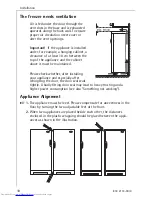 Preview for 10 page of AEG ARCTIS Operating Instructions & Installation Manual