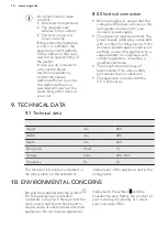 Preview for 14 page of AEG ATB81011NW User Manual