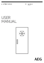 AEG ATB81121AX User Manual preview