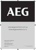 Preview for 28 page of AEG BKS18BR Original Instructions Manual