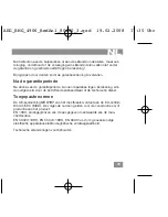 Preview for 29 page of AEG BMG 4906 Instruction Manual & Guarantee