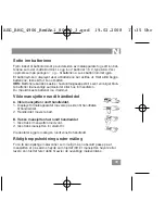 Preview for 89 page of AEG BMG 4906 Instruction Manual & Guarantee