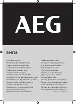 Preview for 1 page of AEG BMT18 Original Instructions Manual