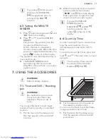 Preview for 11 page of AEG BP3003001M User Manual