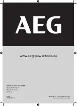 Preview for 76 page of AEG BUS18SBL Original Instructions Manual
