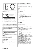 Preview for 14 page of AEG CCE84543CB User Manual