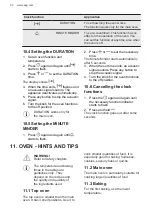 Preview for 20 page of AEG CKB6540ACM User Manual