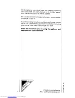 Preview for 2 page of AEG COMPETENCE 3050 B Operating Instructions Manual