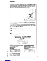 Preview for 27 page of AEG COMPETENCE 3050 B Operating Instructions Manual