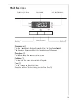 Preview for 19 page of AEG COMPETENCE 40056VH Installation And Operating Instructions Manual