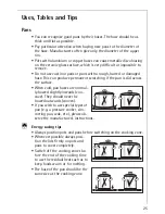 Preview for 25 page of AEG COMPETENCE 40056VH Installation And Operating Instructions Manual