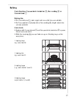 Preview for 27 page of AEG COMPETENCE 40056VH Installation And Operating Instructions Manual