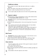 Preview for 44 page of AEG COMPETENCE 40056VH Installation And Operating Instructions Manual