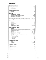 Preview for 3 page of AEG COMPETENCE 521 V Operating Instructions Manual