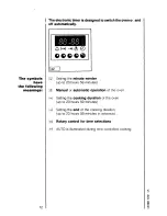 Preview for 12 page of AEG COMPETENCE 521 V Operating Instructions Manual