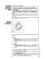 Preview for 18 page of AEG COMPETENCE 521 V Operating Instructions Manual