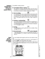 Preview for 22 page of AEG COMPETENCE 521 V Operating Instructions Manual