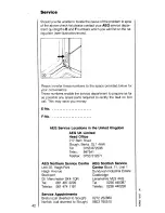 Preview for 42 page of AEG COMPETENCE 521 V Operating Instructions Manual