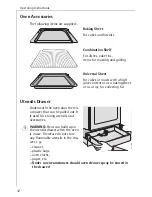 Preview for 12 page of AEG COMPETENCE 6033 V Operating Instructions Manual