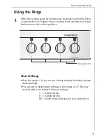 Preview for 15 page of AEG COMPETENCE 6033 V Operating Instructions Manual