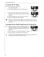 Preview for 16 page of AEG COMPETENCE 6033 V Operating Instructions Manual