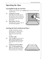 Preview for 17 page of AEG COMPETENCE 6033 V Operating Instructions Manual