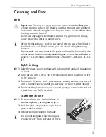 Preview for 33 page of AEG COMPETENCE 6033 V Operating Instructions Manual