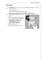 Preview for 37 page of AEG COMPETENCE 6033 V Operating Instructions Manual