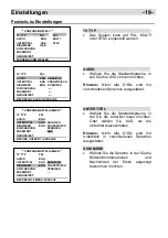 Preview for 20 page of AEG CTV 4825 DVD Instruction Manual