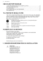 Preview for 12 page of AEG DBE5661HG User Manual