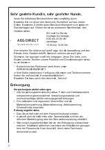 Preview for 2 page of AEG DD 8625 Operating And Installation Instructions