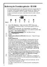 Preview for 8 page of AEG DD 8625 Operating And Installation Instructions