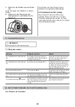 Preview for 40 page of AEG DD5661V User Manual