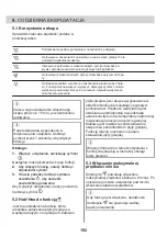 Preview for 192 page of AEG DD5661V User Manual