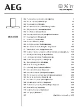 Preview for 1 page of AEG DGB3850M User Manual