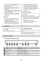 Preview for 275 page of AEG DIE5961HG User Manual